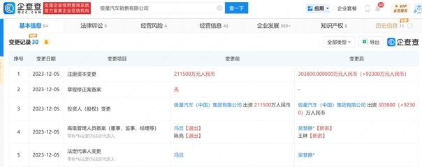 极星汽车增资至30亿元，加速在华充电网络布局